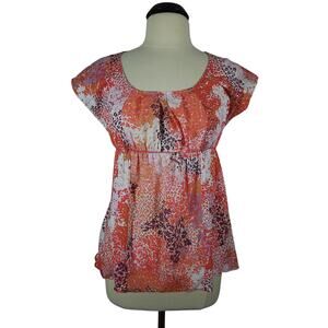 CALVIN KLEIN JEANS Printed Top S SMALL